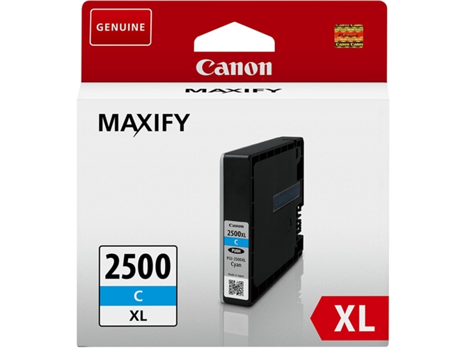 Cartucho de tinta Original CANON PGI-2500XL Cián