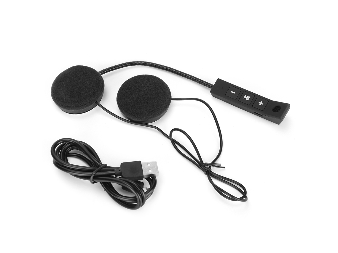 Fone De Ouvido Bluetooth Para Capacete Moto Carro Elétrico Com Controle De Chamada Música Sem Fio