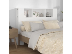 Mueble Cabecero Blanco 140x18,5x104,5 Cm