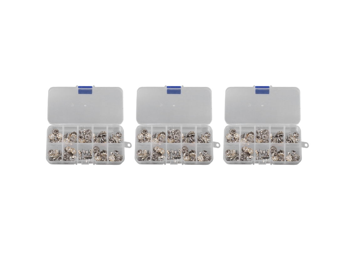 150 Botones Decorativos Removibles Con 3 Cajas De Almacenamiento Para Manualidades.