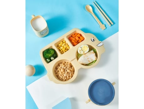 Geyecete caja de almuerzo bento para niños 6 pcs