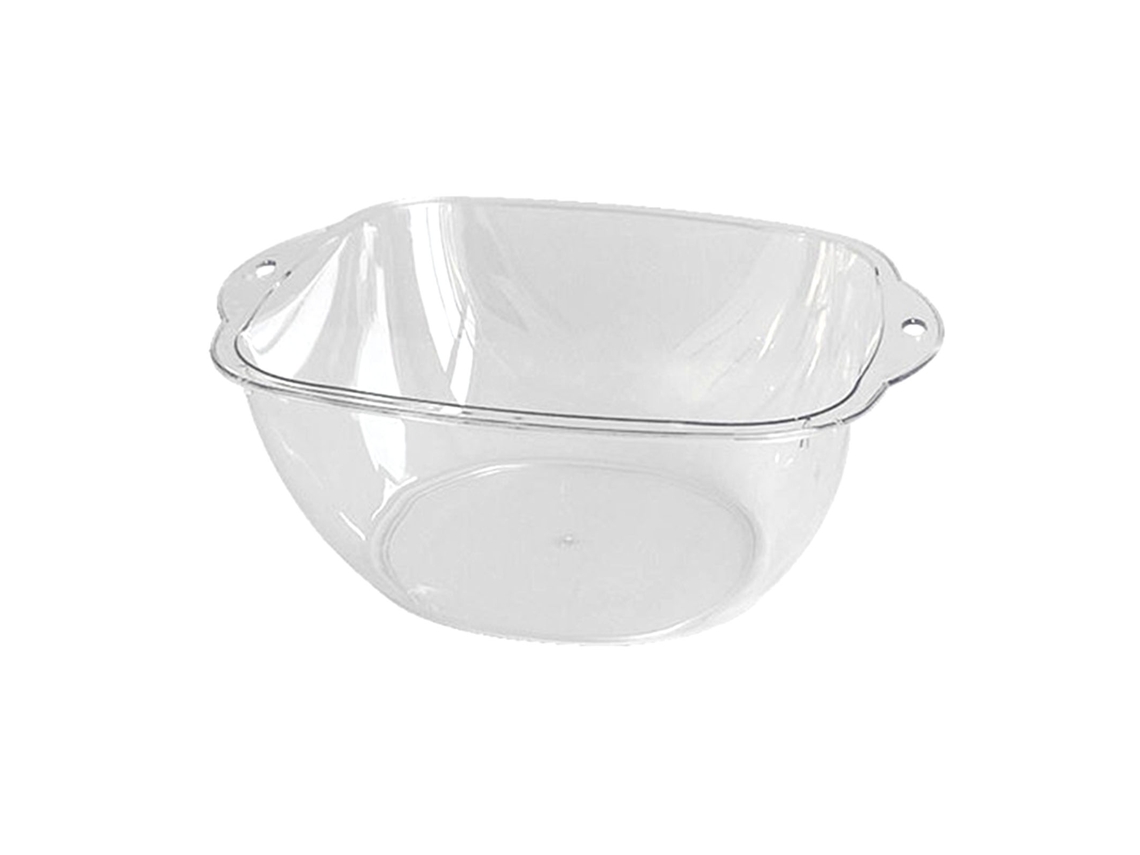 Lavabo Transparente De Pet, Elegante Y Duradero, Para Lavarse La Cara Y Para Múltiples Usos En El Hogar.