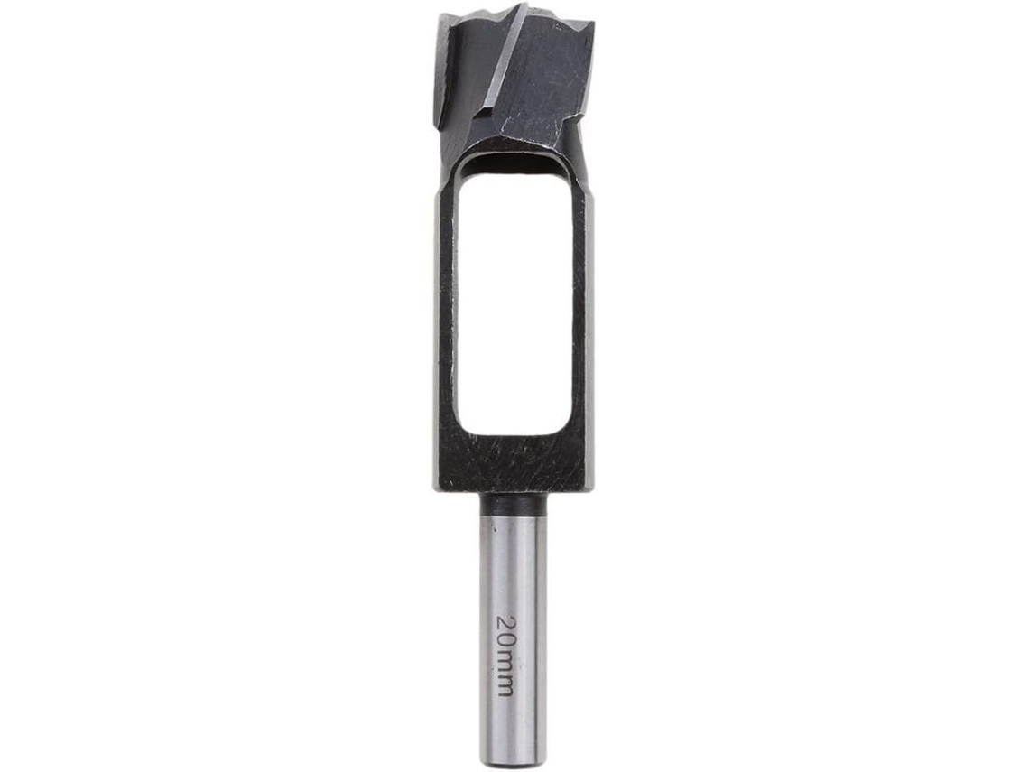 Broca De 20 Mm Con Conexión De 1/2" En Acero Al Carbono Endurecido Para Madera.