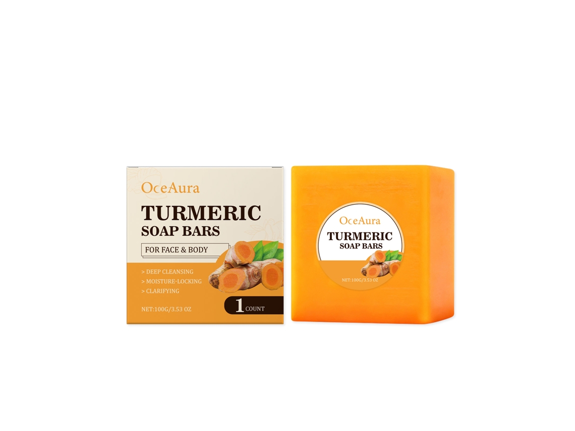 Jabón de cúrcuma para limpiar y nutrir