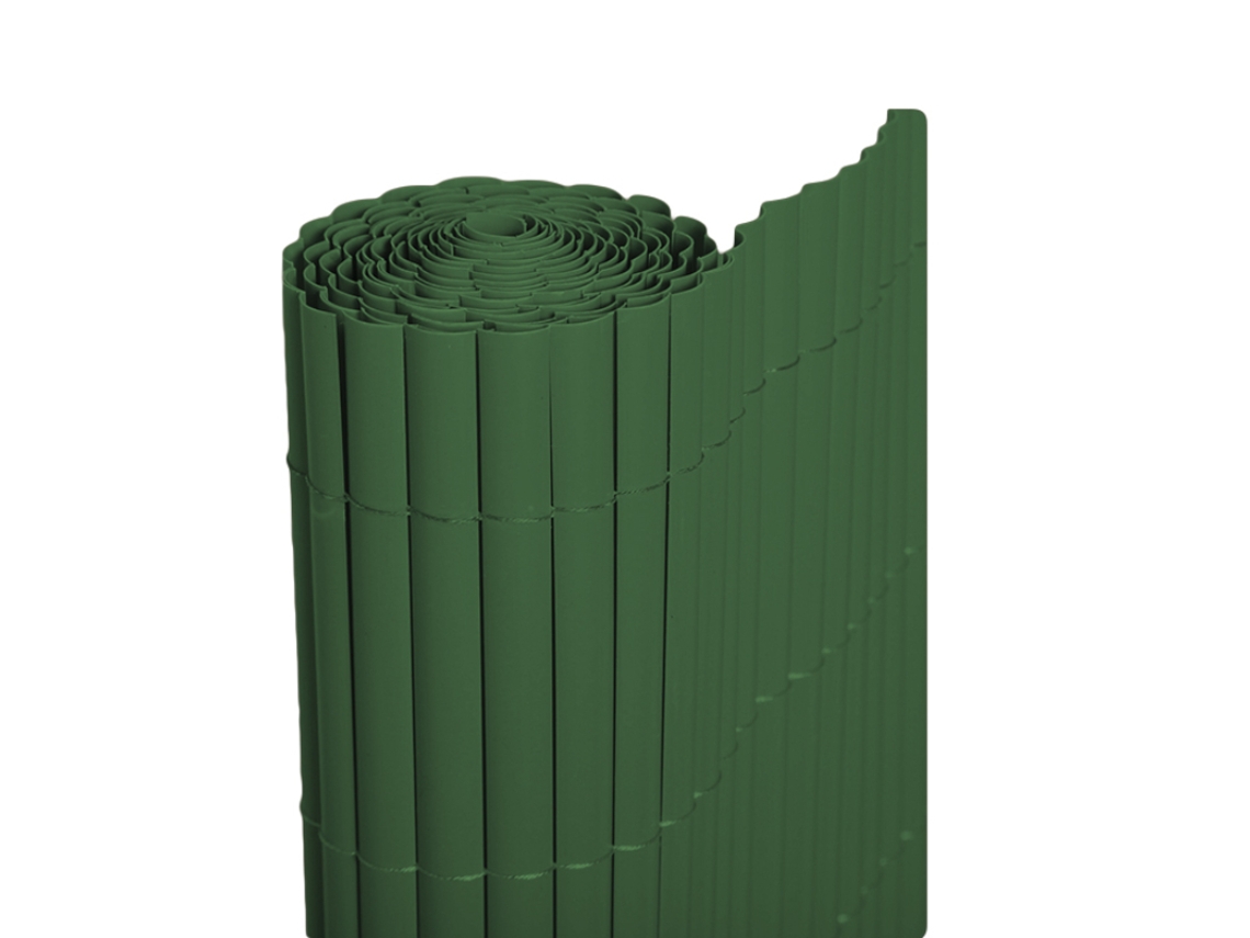 BONERVA Cañizo Pvc Media Cara Verde Rollo 1,5 x 3 m