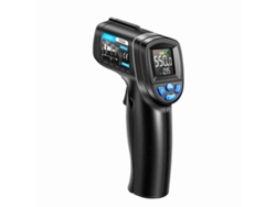 Termómetro Infrarrojo Industrial, Sin Contacto, Pantalla Monocromática, Alarma De Alta/baja Temperatura -50℃-550℃ Para Trabajos Con Metales.