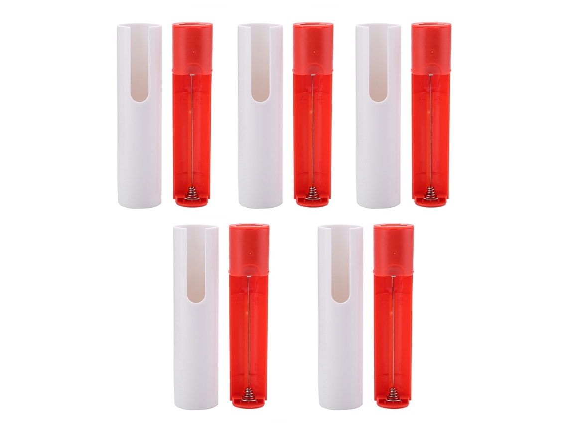 2026horizon-5 Pcs Caja Diy Portátil Banco De Energía Usb Para Baterías 18650 Cargador Pack