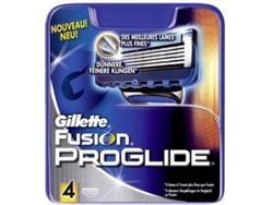 Recargas Láminas de Afeitar GILLETTE Fusion Proglide 4 Unidades