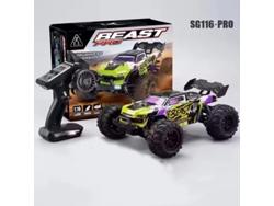 Coche RC 4x4 sin escobillas 116, velocidad de hasta 80 km/h, control remoto profesional para carreras todoterreno y derrapes a alta velocidad. Aeuzwr