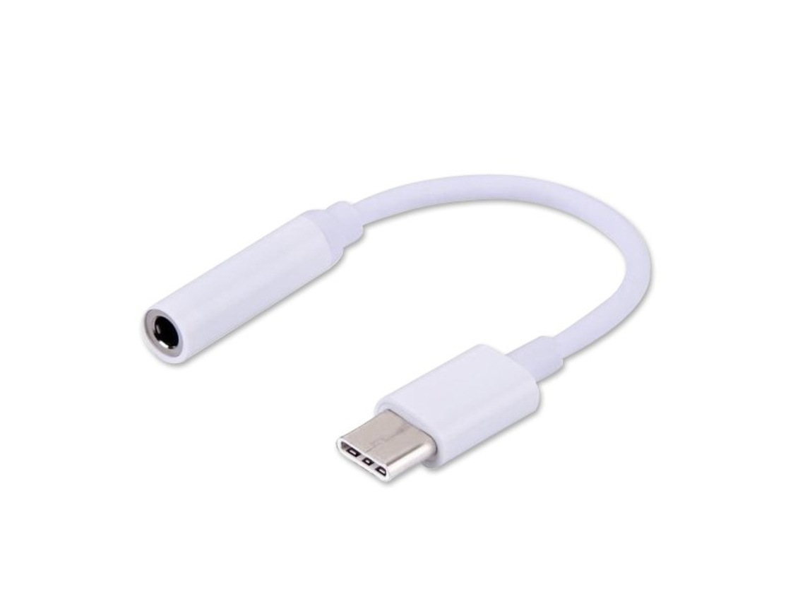 Adaptador de audio USB tipo 3.1 C Jack 3.5 mm (f) Blanco Ak 35 Savio (m)