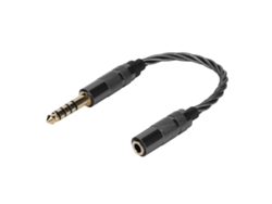 Adaptador De Cabo 4.4mm Macho Balanceado Para 3.5mm Fêmea Estéreo Para Nw-zx507 Dmp-z1 Daps
