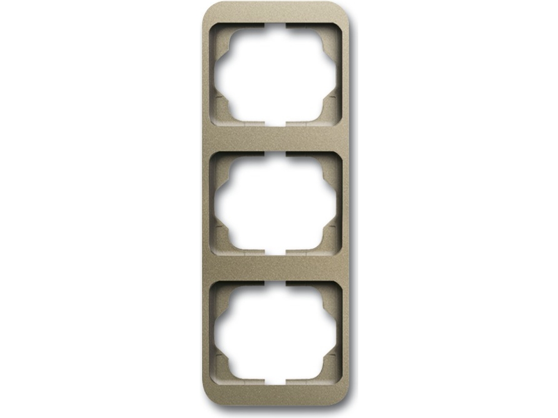 Busch Jaeger 1754 0 4404 Placa de pared/cubierta de interruptor titanio Busch Jaeger (1754 0 4404)