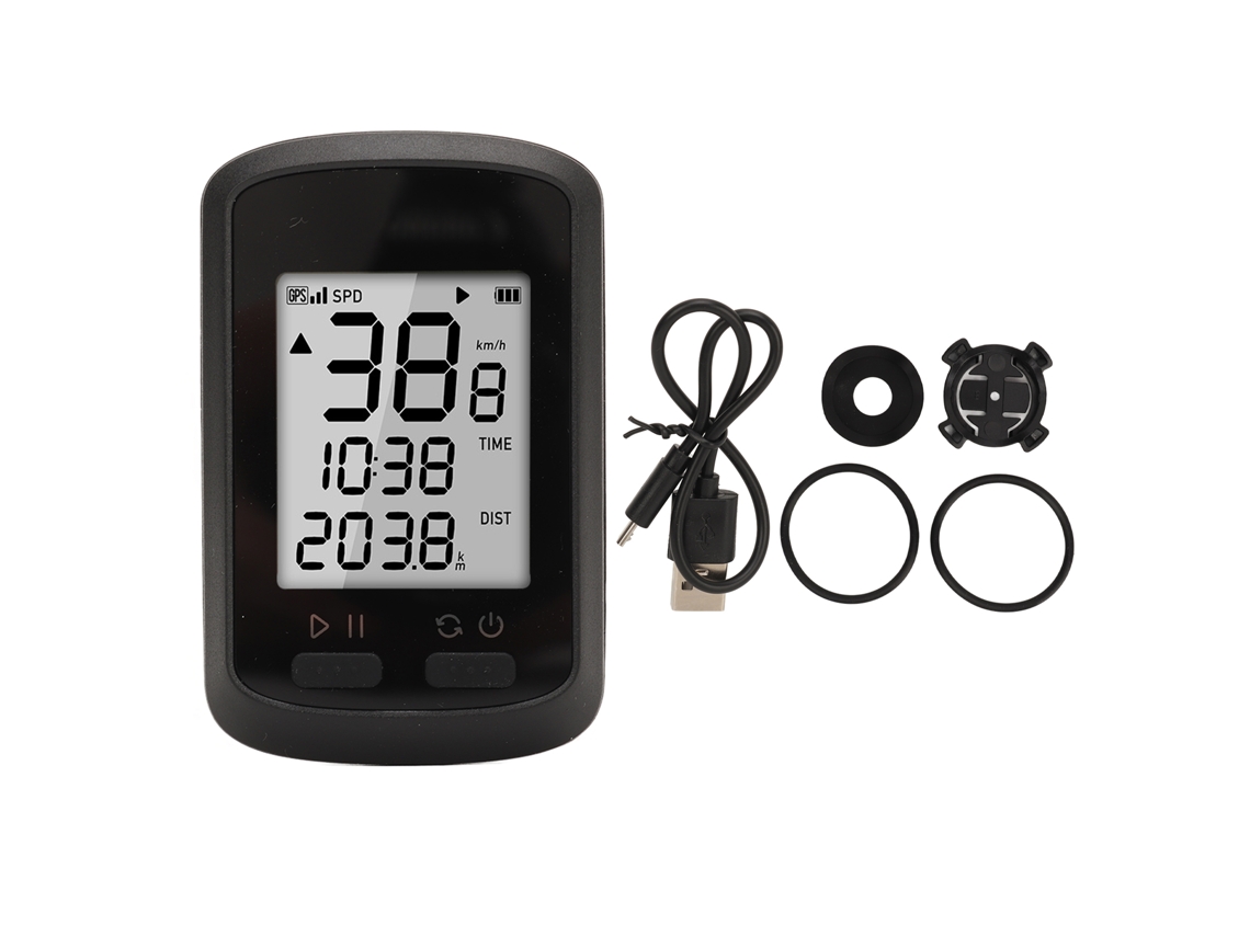 Ordenador De Bicicleta Gps Inalámbrico, Velocímetro Y Odómetro Para Bicicleta De Montaña Y Carretera