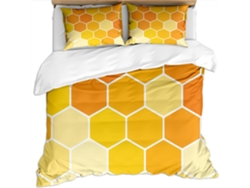 Juego Ropa Cama Piezas Funda Nórdica Microfibra Almohada Juego Niños Adultos 240x260cm 240 X 260 Cm 65