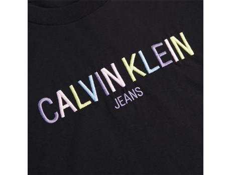 Calvin Klein Jeans Multicolored Logo Short Sleeve T-Shirt