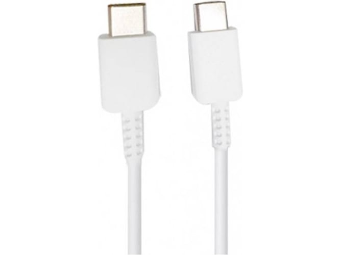 Cable SAMSUNG 3120840 (USB-C - USB-C - Blanco)