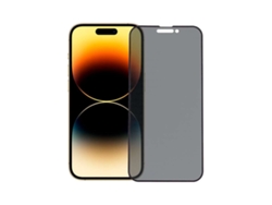 Cristal Templado Irrompible Antiespía Negro Para Iphone 15 Pro Max