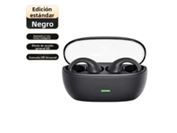 Miniauriculares inalámbricos Bluetooth de alta calidad con luz sensible al tacto y sonido estéreo HD resistente al sudor. Mdug (negro)