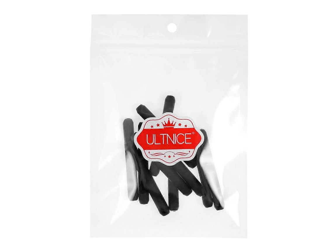 Ganchos de silicona antideslizantes Ultnice para gafas, 5 pares, color negro Rosewell