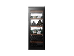 Bodega conectada a Wi-Fi CLIMADIFF MILLESIME200B (204 botellas - Negro)