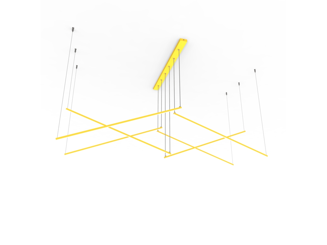 LUMICOM | Storm Lampara De Techo 6X Moocolor Mate