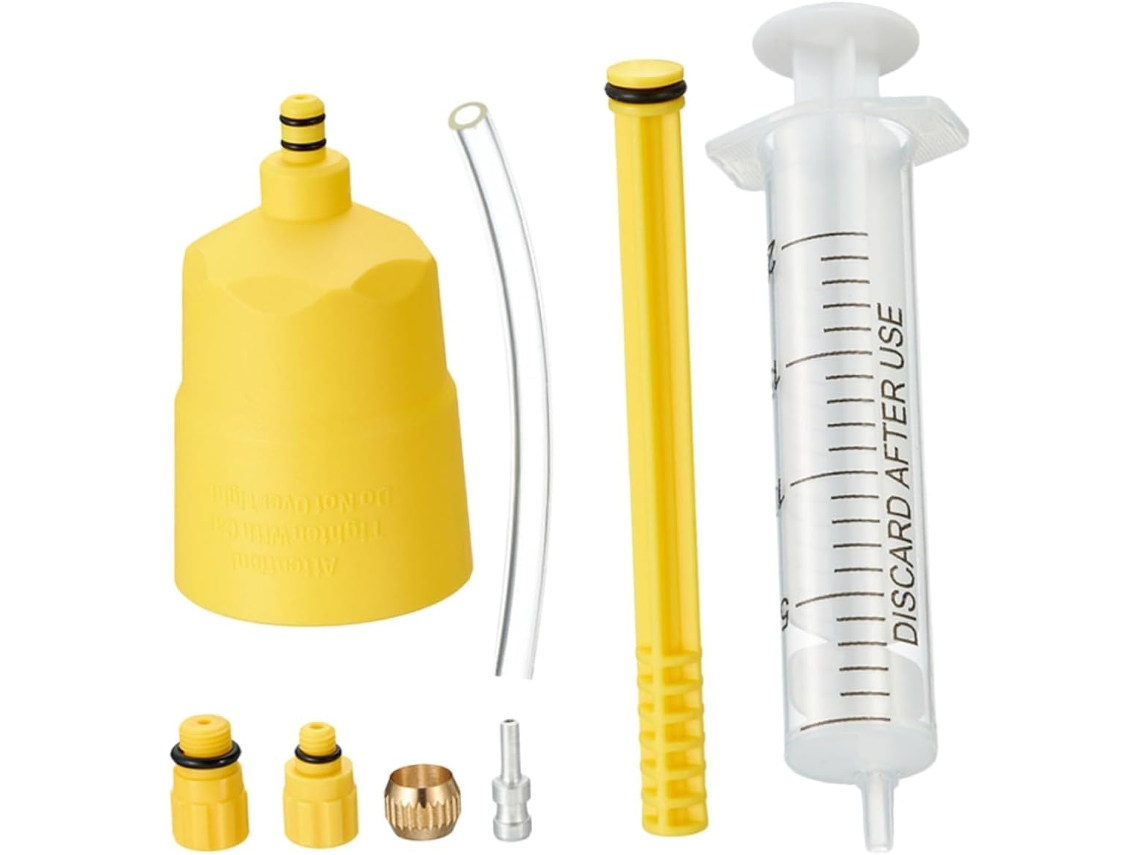 Kit De Herramientas Para Purgar Frenos Hidráulicos En Bicicletas De Carretera, Aceite Mineral, Plástico...