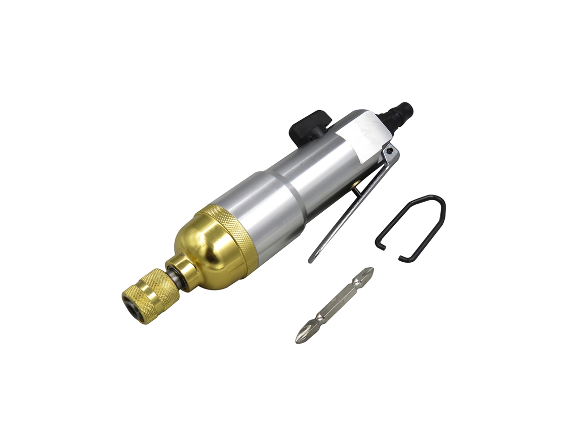 Destornillador Neumático Industrial Recto De 1/4", 9000 Rpm, Reversible, 5h
