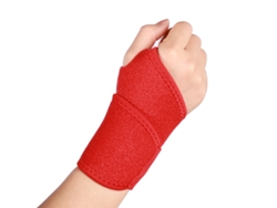 Muñequera Para Túnel Carpiano Ajustable Para Aliviar Lesiones (rojo) Cuich