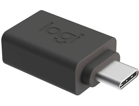 Cable LOGITECH S55122033 (USB-C - Negro)