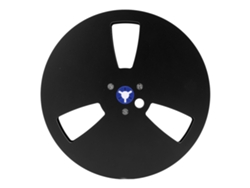 Rollo De Cinta Vacío De 7 Pulgadas Y 1/4 De Pulgada Para Grabadoras De Cinta Teac Revox Studer Negras