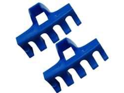 2026rebe-2pcs Extensor De Carga Raqueta Badminton Reductor De Presión Protector Para Máquinas De Encordar Badminton