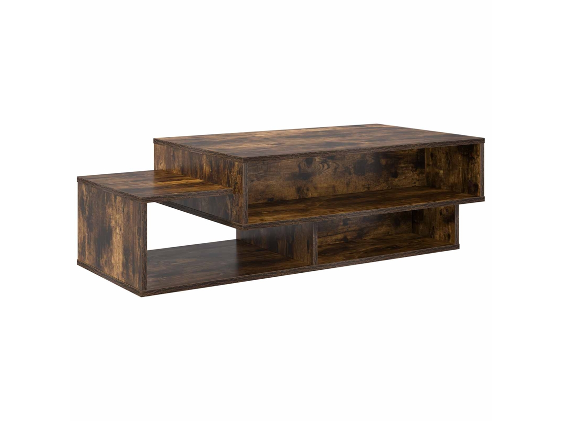 Mesa De Centro | Mesa De Café | Mesa De Salón Roble Ahumado 105 X 50 X 32,5 Cm