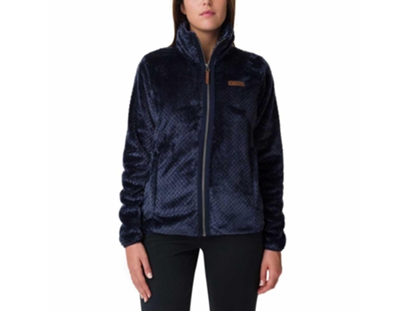 Abrigo Polar para Mujer COLUMBIA Fire Side Ii Sherpa Azul para Montaña (S)