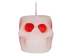 Vela GUIRCA calavera de sangre de 6 cm