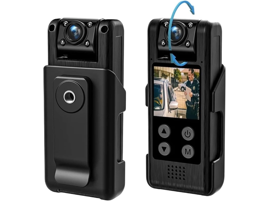 Mini Cámara Corporal 4k Full Hd Para Grabación Montada En El Cuerpo