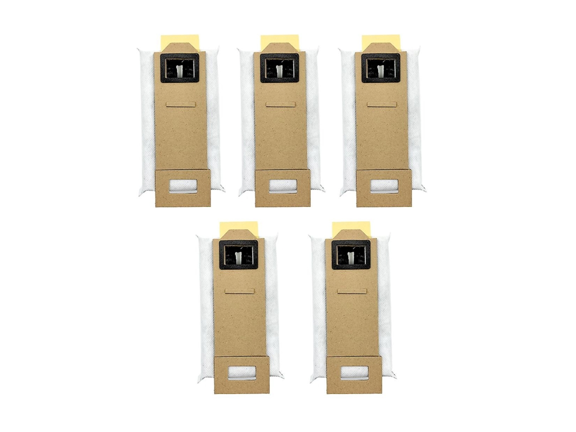 5 pçs sacos de pó para xiaomi roborock t7s plus saco de pó para aspirador de pó