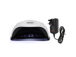 Lámpara de uñas UV Kkml de 168 W, secador de esmalte de uñas en gel LED con 4 niveles y soporte para teléfono. Herramienta de manicura.