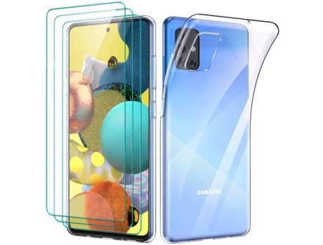 Carcasa Samsung Galaxy A51 5G HONGWE. Transparente