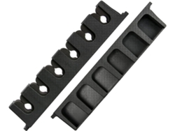 Soporte para 6 tacos de billar, soporte de pared para palos de billar, clip para varillas de mesa de billar