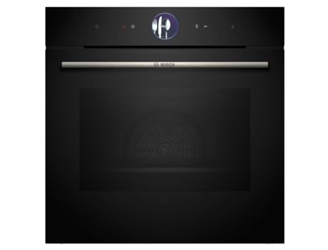 Horno combinado de vapor integrado 71l 60cm a pirólisis negro HRG7764B1 - BOSCH