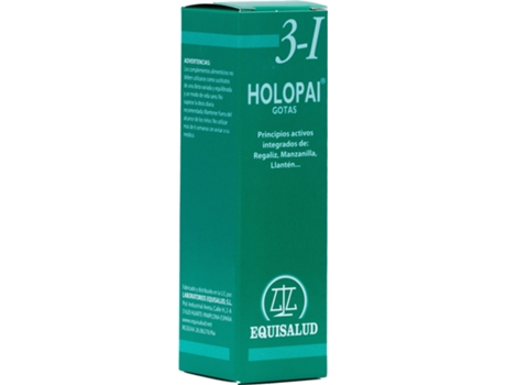 Complemento Alimentar EQUISALUD Holopai 3 I 31M (Naranja - 31 ml)