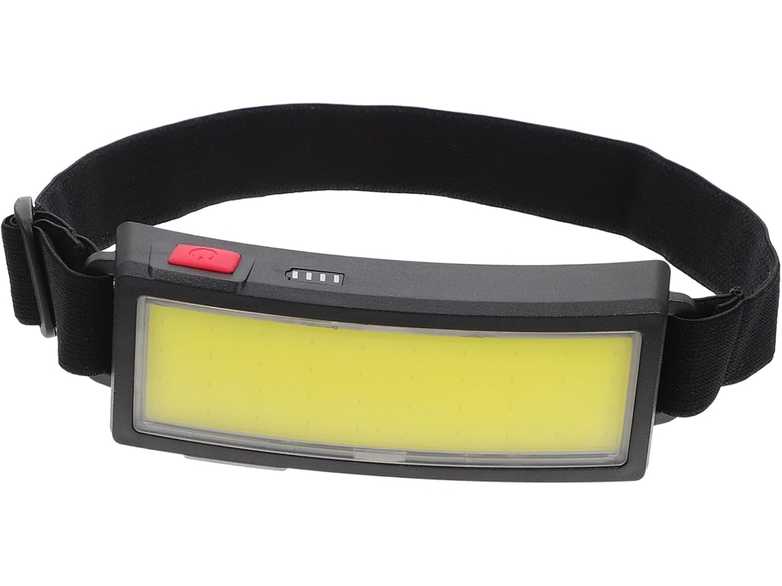 Linterna Frontal Portátil Recargable Por Usb (1 Unidad) Para Actividades De Camping.