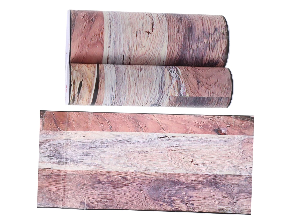 Adhesivo Autoadhesivo De Pvc Para Suelos Con Acabado Efecto Madera, Fácil De Cortar Y Duradero.