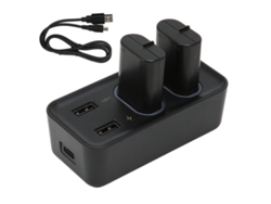 Paquete De Baterías Recargables Para Controlador Xbox One Con Cargador Usb 2 Baterías De 800 Mah