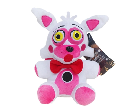 Cinco Noches En El Fantasma de Freddy, Muñeco de Peluche Astuto, Animal de Peluche Para Zorro Rosa Blanco