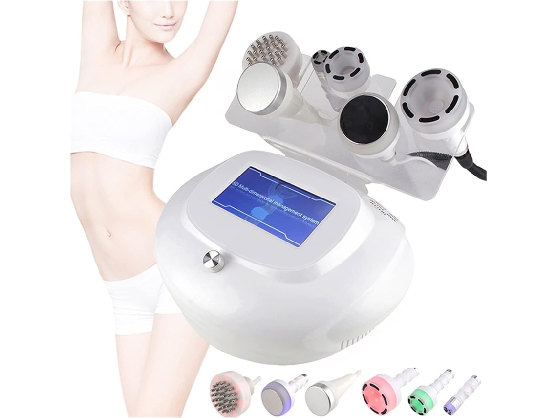 Máquina De Masaje Ultrasónica De Cavitación Y Vacío 6 En 1 De 80k Para Adelgazar Y Perder Peso, Con Función De Lifting Facial.