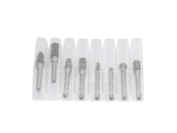 Juego De 8 Brocas Rotativas De Carburo De Tungsteno, 6 Mm, Para Metal Y Madera.
