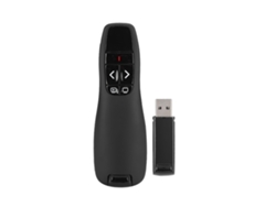 Presentador Láser Inalámbrico R400 Con Lápiz Ppt, Control Remoto Y Puntero, Color Rojo, 3,6 V-4,2 V.