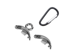 Adornos para el cuello para reloj Mi Band 8 con mosquetón, collar y colgante de cuerda, correa para reloj Ly Ebike