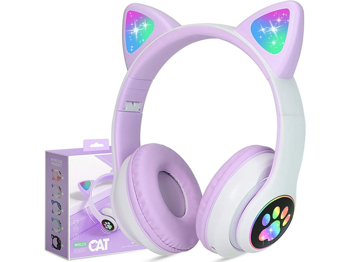 Auriculares Inalámbricos Bluetooth Para Colocar Sobre Las Orejas Para Niños CUICH